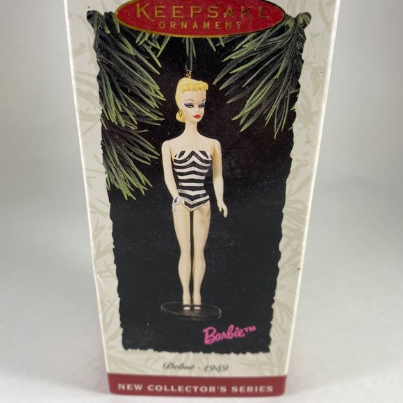 Barbie Debut 1959 Hallmark Ornament NIB - Picture 4 of 4
